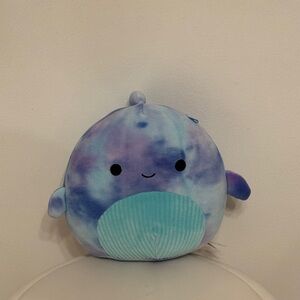 Cyan the Blue Whale Squishmallow